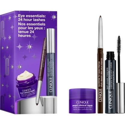 CLINIQUE EYE ESSENTIALS 24 HR LASHES 3PCS